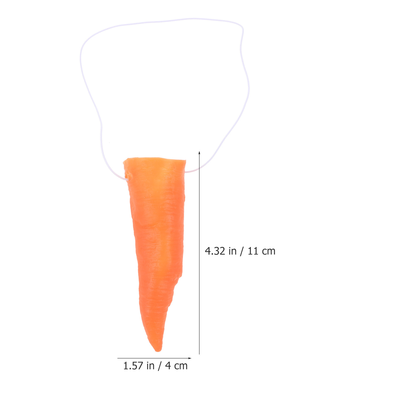 3Pcs Premium Vinyl Carrot Nose - Easy Cosplay Prop review and price