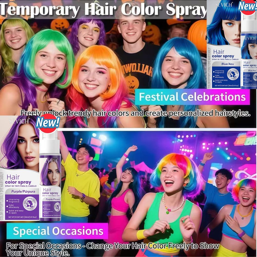 8 Colors Hair Color Spray Disp - Hair Spray Color review and price