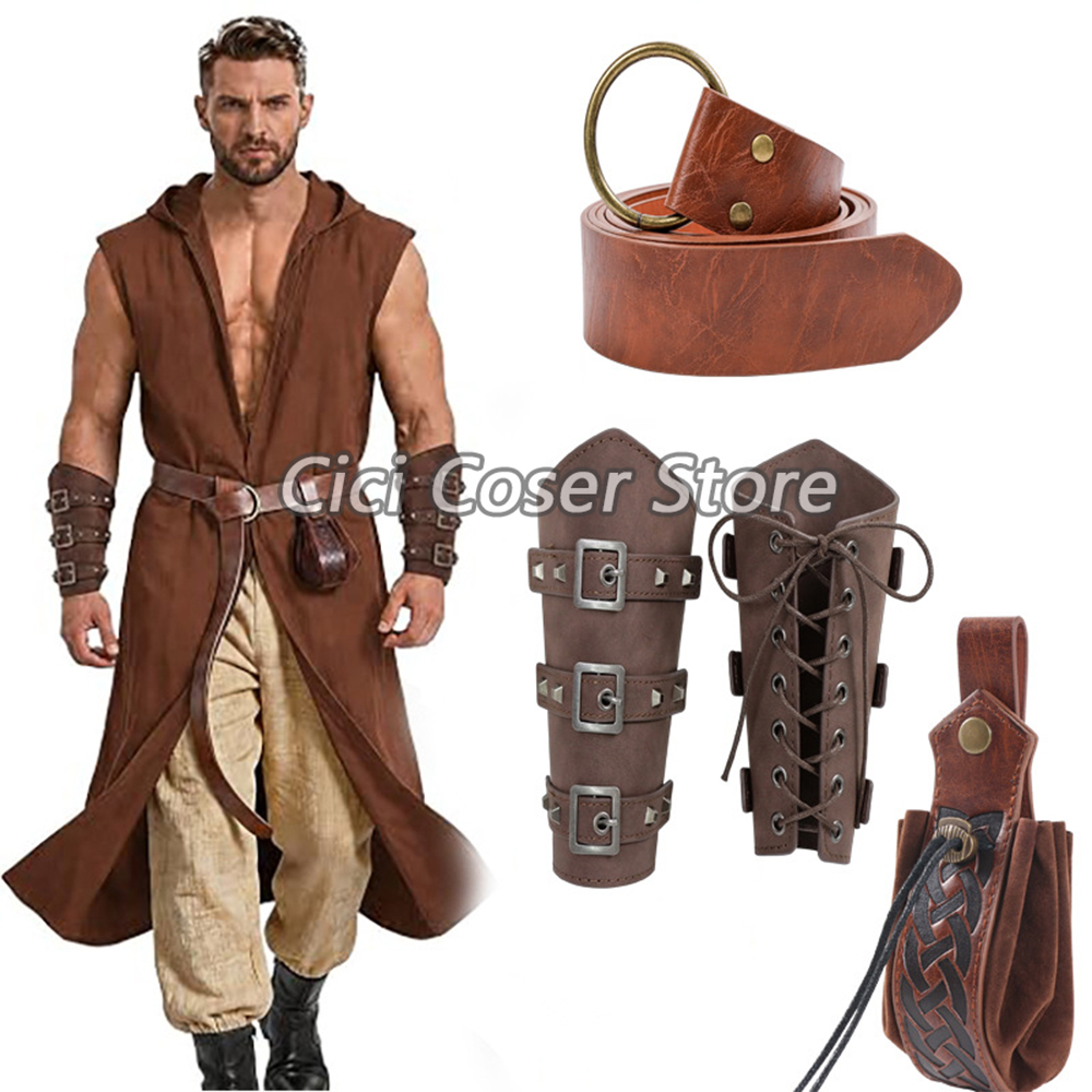 Medieval PU Leather Belt Brace - Cosplay Prop review and price