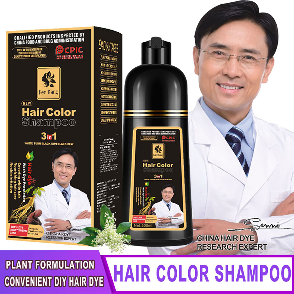 3 In 1 Instant Coloring Shampo - Hair Spray Color review and price