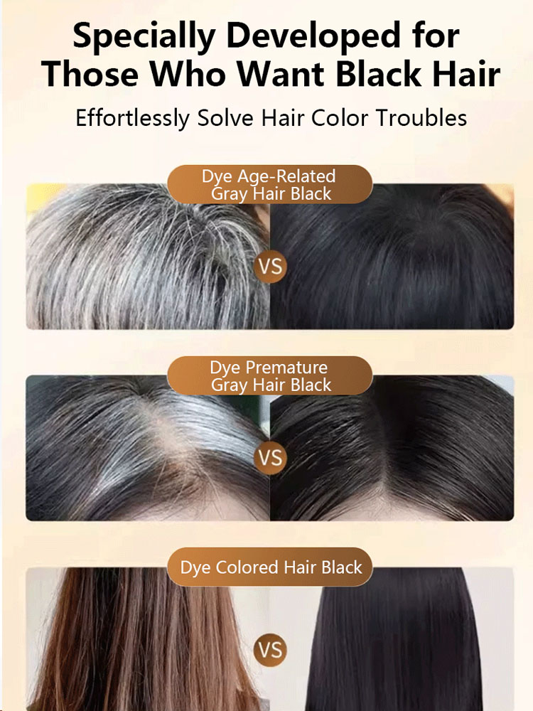 3 In 1 Easy Hair Dye Shampoo I - Hair Spray Color review and price